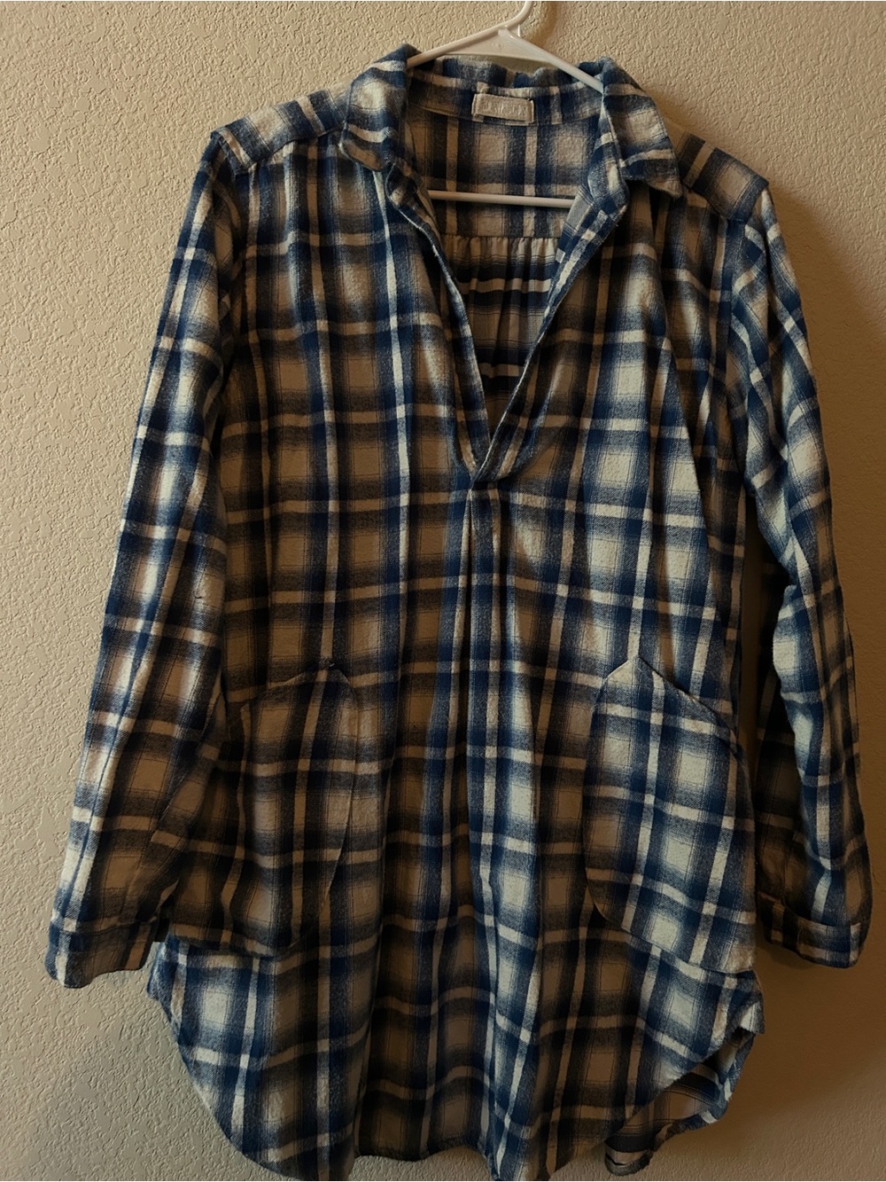 Men plaid shirt S